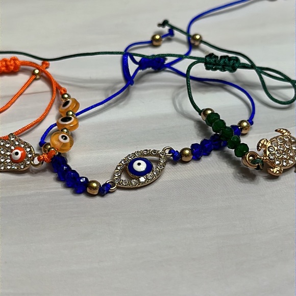 Evil Eye Bracelet set - Picture 3 of 4